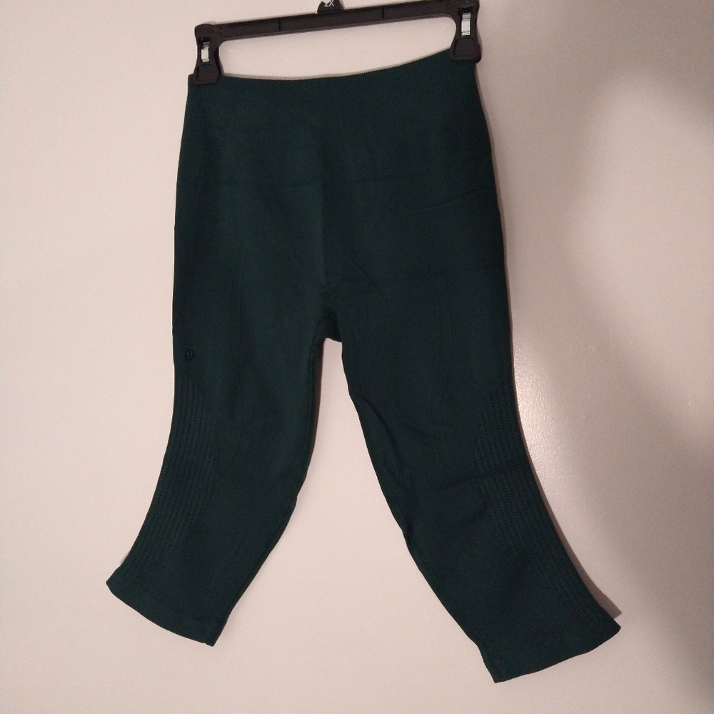Lululemon in the flow Crop seamless yoga Leggings